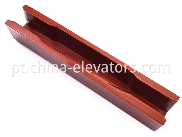 guide shoe insert Mitsubishi Elevators 10mm 16mm 